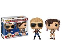 Funko 22767 TV Capcom Captain Marvel Vs Chun-Li Pop Vinyl Figure, Multicolor