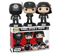 Esclusivo Star Wars Death Star 3 Confezione 9.5cm Pop Vinile Funko Gunner Agente