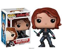 Funko 4793 - Avengers Age of Ultron, Pop Vinyl Figure 91 Black Widow, 10 cm