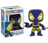 Funko 4918 - Pop! Bobble Marvel X-Men Deadpool Action Figure, Blu/Giallo