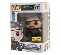 Funko 5555 - Arrow, Pop Vinyl Figure 211, Deathstroke Unmasked, 9 cm