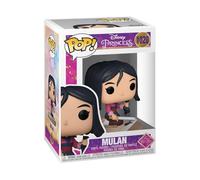 Funko 56352 POP Disney: Ultimate Princess- Mulan | Official Cartoon/Animation Merch - Statuetta in vinile da collezione per esposizione su mensole, idea regalo di compleanno