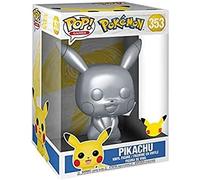 Funko Pop Jumbo Pokemon Pikachu effetto metallico Edizione speciale esclusiva