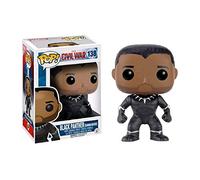 Funko 7719 - Civil War, Pop Vinyl Figure 138 Black Panther Unmasked