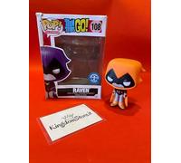 Funko 9508 - Figura Teen Titans Raven, Arancione