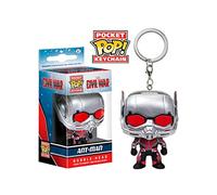 Funko 9515-PDQ Portachiavi Pop! Captain America CW Ant-Man