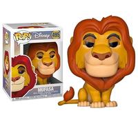 Funko Action figure animata in vinile del Re Leone Mufasa + Pop Protector: Disney Pop! (set regalo in bundle con custodia protettiva per collezionista ToyBop)