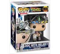 Back to the Future Doc Emmett Brown with Helmet Pop Funko vinyl figure n° 959