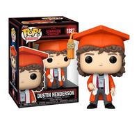 Funko POP! TV: Stranger Things Season 5 - Dustin - Graduation - Figura in vinile da collezione - Idea regalo - Prodotto ufficiale - Giocattoli per bambini e adulti