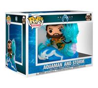 Funko Action Figure Di Ride E Il Regno Perduto Su Storm Dc Comics Aquaman Deluxe