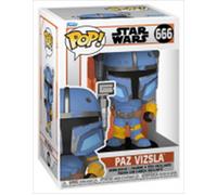 Funko - Action Figure Starwars Mandalorian Paz Vizsla 666 Funko