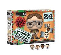 Funko Advent Calendar: The Office - Michael Scott- 24 Giorni di Sorprese - Mini Figura in Vinile da Colleziones - Mystery Box - Idea Regalo - di Natale per Ragazze, Ragazzi e Bambini