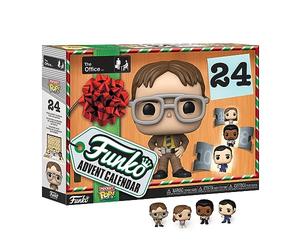 Funko Advent Calendar: The Office - Michael Scott- 24 Giorni di Sorprese - Mini Figura in Vinile da Colleziones - Mystery Box - Idea Regalo - di Natale per Ragazze, Ragazzi e Bambini