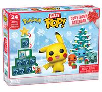 Funko Bitty POP! Countdown Calendar: Pokemon - Calendario dell’Avvento - 24 giorni di sorprese - Da collezione Vinyl Mini Figures - Scatola misteriosa - Idea regalo - Conto alla rovescia di Natale
