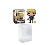 Funko Animazione: Attack on Titan Stagione finale - Armin Arlelt Chase in bundle con un protettore attico di Byron