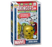 marvel - pop funko comic covers vinyl figure 28 iron man avengers #1 9cm ga excl