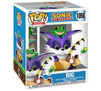Funko - POP! Super figura in vinile - Sonic: Big the Cat con Froggy - Merchandising ufficiale