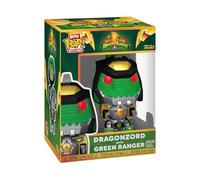 Funko Bitty Bots: Power Rangers - Dragon Zord with Green Ranger - Figura in vinile da collezione - Idea regalo - Prodotto ufficiale - Giocattoli per bambini e adulti