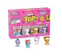 Funko Bitty Pack: My Little Pony - Rainbow DashE una Mini Figura Misteriosa a Sorpresa - 0.9 Inch (2.2 Cm) - My Little Pony TV - Applejack da Collezione - Ripiano Espositivo Impilabile Incluso