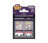 Funko Bitty POP! 2 Pack: The Nightmare Before Christmas - Jack & Sally | Gadget Ufficiale - Gadget Giocattolo da Collezione - Idea Regalo Compleanno per Fan e Collezionisti