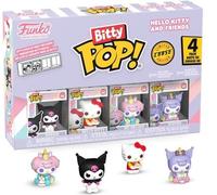 Funko Bitty POP 4 Different Hello Kitty & Friends Kuromi Set My Melody CHASE