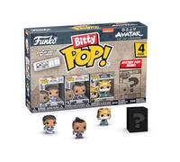 Funko Bitty POP! 4 Pack: Avatar: TLA - Katara, Sokka, Suki + Mystery | Gadget Ufficiale Anime - Mini Personaggi da 2,5 cm con Espositore - Decorazione Torta e Regalino per Feste