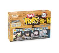 Funko Bitty POP! Confezione da 4: Demon Slayer - Nezuko, Giyu, Tamayo e figura misteriosa - Edizione limitata Chase - I modelli possono variare - 2,2 cm (0,9 pollici) - Da collezione - Idea regalo