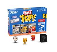 Funko Bitty POP! 4 Pack: Disney Pixar - Buzz Lightyear, Sox, Red Panda Mei | Gadget Ufficiale Cartoon/Animation - Mini Personaggi da 2,5 cm con Espositore - Decorazione Torta e Regalino per Feste