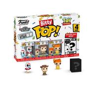Funko Bitty POP! 4 Pack: Disney Pixar Toy Story - Forky,Woody & More | Gadget Ufficiale Cartoon/Animation - Mini Personaggi da 2,5 cm con Espositore - Decorazione Torta e Regalino per Feste