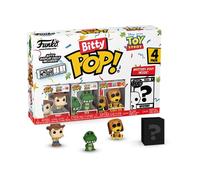 Funko Bitty POP! 4 Pack: Disney Pixar Toy Story - Woody,Rex & More | Gadget Ufficiale Cartoon/Animation - Mini Personaggi da 2,5 cm con Espositore - Decorazione Torta e Regalino per Feste