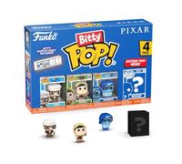 Funko Bitty POP! 4 Pack: Disney Pixar Up - Carl, Russell, Dug + Mystery | Gadget Ufficiale Cartoon/Animation - Mini Personaggi da 2,5 cm con Espositore - Decorazione Torta e Regalino per Feste