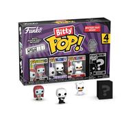Funko Bitty POP! 4 Pack: Disney The Nightmare Before Christmas & More | Gadget Ufficiale Cartoon/Animation - Mini Personaggi da 2,5 cm con Espositore - Decorazione Torta e Regalino per Feste