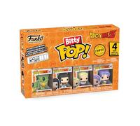 Funko Bitty POP! 4 Pack: Dragon Ball Z - Cell (First Form), Android 17 | Gadget Ufficiale Anime - Mini Personaggi da 2,5 cm con Espositore - Decorazione Torta e Regalino per Feste