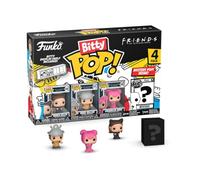 Funko Bitty POP! 4 Pack: Friends - Monica Geller,Ross Geller & More | Gadget Ufficiale Comedy - Mini Personaggi da 2,5 cm con Espositore - Decorazione Torta e Regalino per Feste