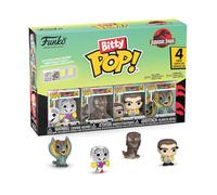 Funko Bitty POP! 4 Pack: Jurassic Park - Mr DNA, Dilophosaurus (Fossil), Dennis Nedry, Dilophosaurus - 1 in 6 chance of receiving the rare Chase variant - Styles may vary - 0,9 pollici (2,2 cm)