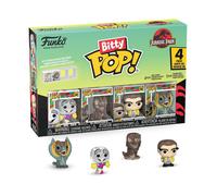 Funko Bitty POP! 4 Pack: Jurassic Park - Mr DNA, Dilophosaurus (Fossil), Dennis Nedry, Dilophosaurus - 1 in 6 chance of receiving the rare Chase variant - Styles may vary - 0,9 pollici (2,2 cm)