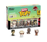Funko Bitty POP! 4 Pack: Jurassic Park - Raptor | Gadget Ufficiale - Mini Personaggi da Collezione da 2,5 cm con Espositore - Decorazione Torta e Regalino per Feste