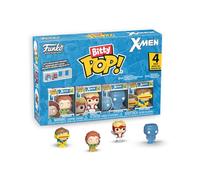 Funko Bitty POP! 4 Pack: X-Men - Jean Grey - 1 in 6 chance of receiving the rare Chase variant - Figura in vinile da collezione - Idea regalo - Prodotto ufficiale - Giocattoli per bambini e adulti