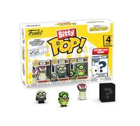 Funko Bitty POP! 4 Pack: Minions - Frankenbob,Bride Kevin & More | Gadget Ufficiale Cartoon/Animation - Mini Personaggi da 2,5 cm con Espositore - Decorazione Torta e Regalino per Feste