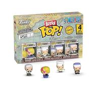 Funko Bitty POP 4 Pack: One Piece - Sanji, Zeff, Krieg, Mystery Mini Figure - 1