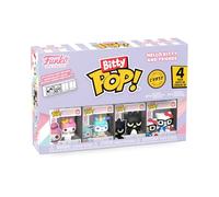 Funko Bitty Pop! Sanrio - My Melody - 4PKE una Mini Figura Misteriosa a Sorpresa - 0.9 Inch (2.2 Cm) - Hello Kitty da Collezione - Ripiano Espositivo Impilabile Incluso - Idea Regalo