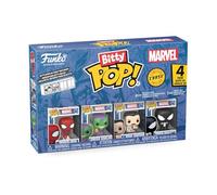 Funko Bitty Pop! Spider-Man - Spider-Man 4pkE una Mini Figura Misteriosa a Sorpresa - 0.9 Inch (2.2 Cm) - Marvel Comics - Fumetti Marvel da Collezione - Ripiano Espositivo Impilabile Incluso