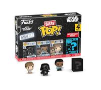 Funko Bitty POP! 4 Pack: Star Wars - Darth Vader,Lando Calrissian & More | Gadget Ufficiale Fantascienza - Mini Personaggi da 2,5 cm con Espositore - Decorazione Torta e Regalino per Feste