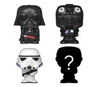 Funko Bitty Pop 4 Pack Star Wars Darth Vader- Stormtrooper- Tie Fighter Pilot