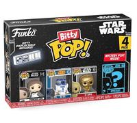 Funko Bitty Pop Star Wars Pack 4 Principessa Leia/R2-D2/C-3PO/Figura misteriosa