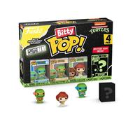 Funko Bitty POP! 4 Pack: Teenage Mutant Ninja Turtles (TMNT) - Leonardo | Gadget Ufficiale Superheroes - Mini Personaggi da 2,5 cm con Espositore - Decorazione Torta e Regalino per Feste