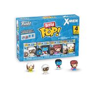 Funko Bitty POP! 4 Pack: X-Men - Gambit - Figura in vinile da collezione - Idea regalo - Prodotto ufficiale - Giocattoli per bambini e adulti - Modello di figura per collezionisti ed esposizione
