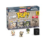 Funko Bitty Pop! Avatar: TLA - Aang 4PK - Aang con Momo, Appa, Toph e A Surprise Mystery Mini Figure - 2,2 cm - Avatar: The Last Airbender da collezione - Idea regalo - Topper per torta