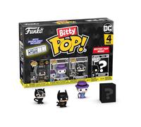 Funko Bitty Pop Batman 85th - Batman 4PK and A Surprise Mystery Mini Figure - 0
