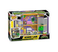 Funko Bitty Pop! Bitty Boxes: Teenage Mutant Ninja Turtles - Sewer Home Playset con 2-0,9 Pollici (2,2 Cm) minuscole Mini Figure - TMNT - Vetrina Espositiva da Collezione - Idea Regalo